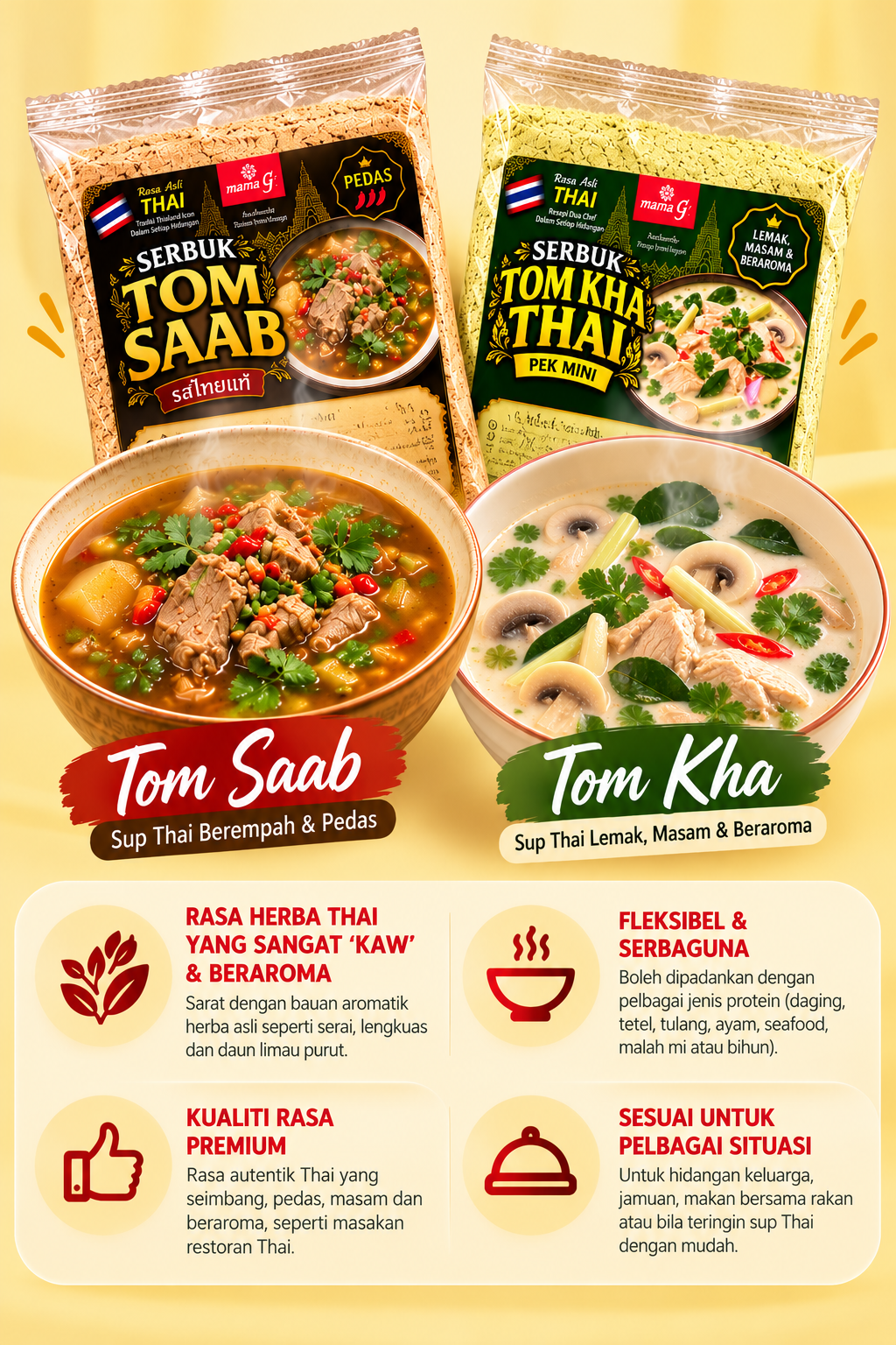 Kelebihan Serbuk Tomyam